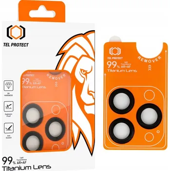 Tvrzené sklo Titanium Lens na fotoaparát pro Apple iPhone AIR Černé 1 ks