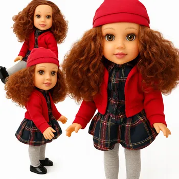 Panenka Panenka miminko Happy Kiddo interaktivní zvuková 47 cm vícebarevná