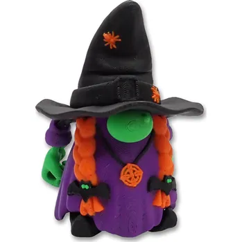 Figurka Flexi Factory Skřítek Čarodějnice - barevná