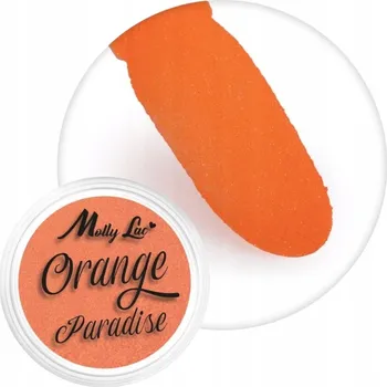 Molly Lac Prášek na nehty Orange Paradise Č. 3