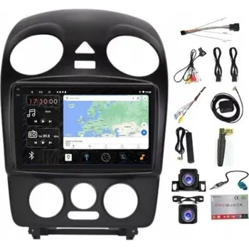 Autorádio AUTORÁDIO S NAVIGACÍ VW NEW BEETLE 2004-2010 WIFI CARPLAY USB 6GB RAM 128GB ROM SIM