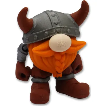 Figurka Flexi Factory Skřítek Viking muž - barevný