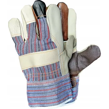 Pracovní rukavice Rukavice Reis PRACOVNÍ RUKAVICE KOŽENÉ ZESÍLENÉ RLKPAS 10-XL velikost 10 - XL 1 pár