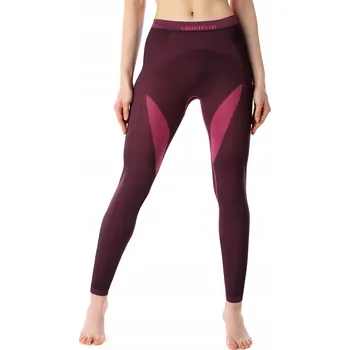 Dámské legíny Termoprádlo Kalhoty Legíny Dámské termoaktivní černé / růžové M