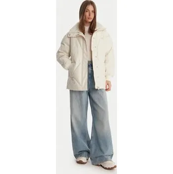 Guess Zimní bunda V5BL13 WHHZ2 Écru Regular Fit M