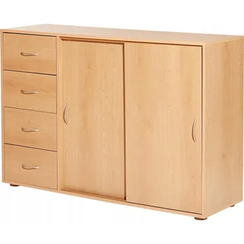 Komoda Komoda IDEA nábytek 121 x 35 x 82 cm buk