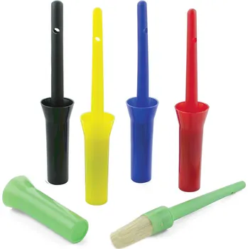 Čištění pro koně Umbria Equitazione Štětec na kopyta s pouzdrem Umbria Equitazione, green