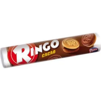 Ringo sušenky s kakaovým krémem 165g