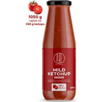 BrainMax Pure BrainMax Pure® Ketchup, mild (jemný kečup), 350 g 1050 g rajčat na 350 g kečupu!