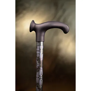 Vycházková hůl ergonomická s nastavitelnou délkou Gastrock Ornament - NA PRAVOU RUKU