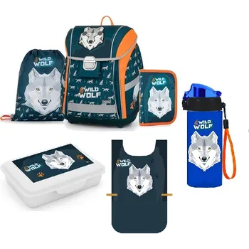 Karton P+P sada Set 6dílný PREMIUM Vlk batoh vhodný i pro prvňáčky 0-59824/06