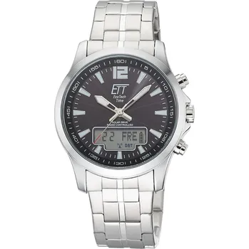 Hodinky ETT Eco Tech Time EGA-11715-21M Mens Watch Radio-controlled Solar Drive Professional Chronograph 45mm 5ATM