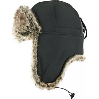 Pokrývka hlavy BLACKFOX Čepice beranice Prestige Blackfox, pánská, černá