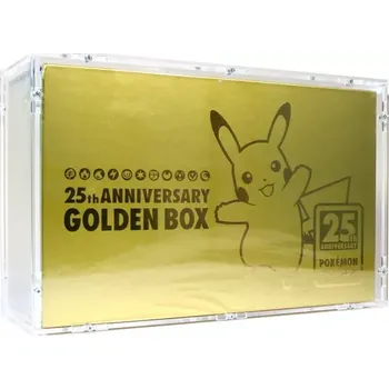 Sběratelství Akrylový box Pokémon Japonský Golden Box 25th Anniversary (!Japonský!)