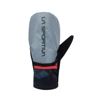 Rukavice La Sportiva Trail Gloves Women Black/Malibu Blue černá L