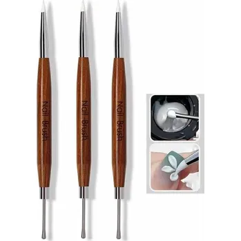 Dvoustranné pero na modelování květin (1 konec silikonový)