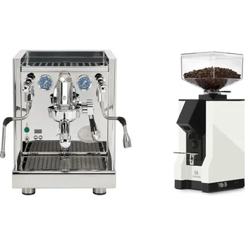 Kávovar ECM Technika VI + Eureka Mignon Silenzio 55, BL white