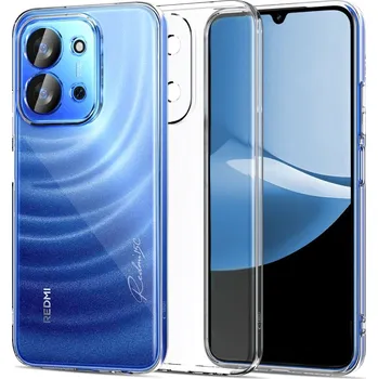 Náhradní kryt pro mobilní telefon Kryt Tech-Protect Flexair Xiaomi Redmi 15C (173 mm) / Poco C85 (173 mm) Čirý