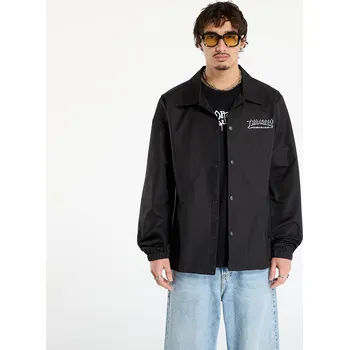 Pánská bunda Bunda Thrasher Shadow Mag Logo Coach's Jacket Black/Black XL