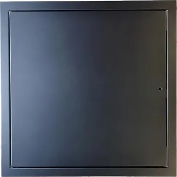 Revizní dvířka M&D Revizní dvířka elektroměru 90x90 cm KOVÁŘSKÁ ČERNÁ ZN