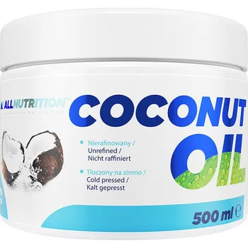Rostlinný olej ALLNUTRITION Coconut Oil Unrefined (500 ml)