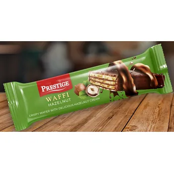 Prestige Bulharsko Waffi oplatka 23g Hazelnut