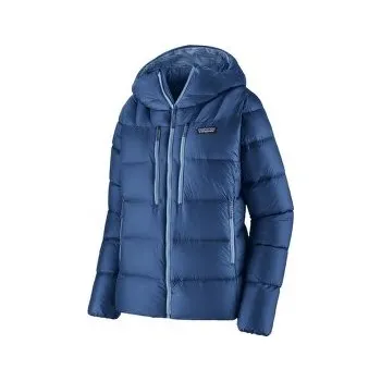 Patagonia Fitz Roy Down Hoody Women Clement Blue modrá L