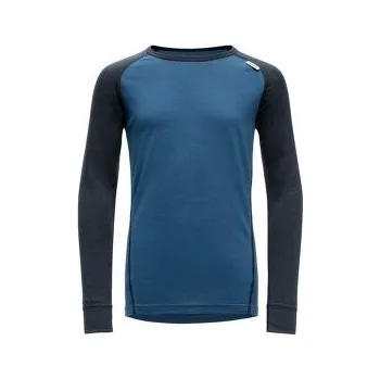 Devold Breeze Junior Shirt 284A INK modrá 12