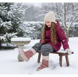 Protetika - zimní barefoot boty s membránou PRO-TEX LORA old pink - zateplené Veľkosť: 23