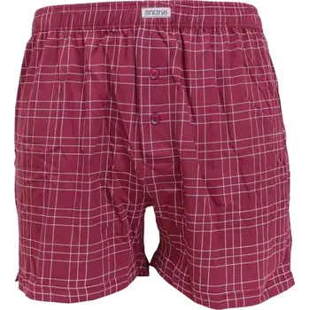 Pánské spodní prádlo Pánské trenky Andrie PS5914 červené vel.L