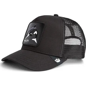 Kšiltovka Čepice s kšiltem ze směsi bavlny Goorin Bros Killer Trucker 101.2534 černá 99X, vel. ONE SIZE