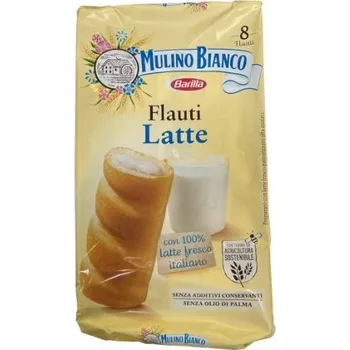 Mulino bianco flauti dezerty s mléčnou náplní 280g