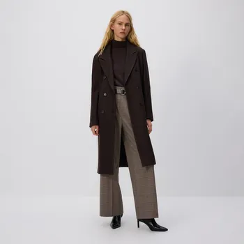 Dámské kalhoty Reserved - Volné kalhoty s puky s páskem - vícebarevná - 851GS-MLC - 851GS-MLC-S