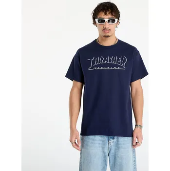 Pánské tričko Tričko Thrasher Shadow Mag Logo T-Shirt Navy S
