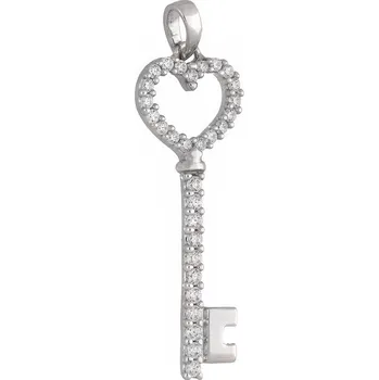 Přívěsek Zlaton Přívěsek bílé zlato 2.05g 000141611226