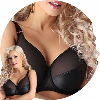 Podprsenka Měkká podprsenka Nessa Linda Černá 75G