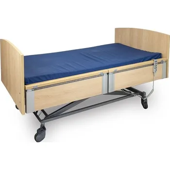 Lékařský nábytek FMB Care Pečovatelské lůžko Formidabel Eco Varianta: Základ Eco, kolečka 10 cm, 4 panely E100_BN/BN_4PANEL