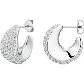 Šperk Rosefield Blyštivé kruhy z oceli Pavé JEPMS-J1225 + 2 měsíce na vrácení zboží