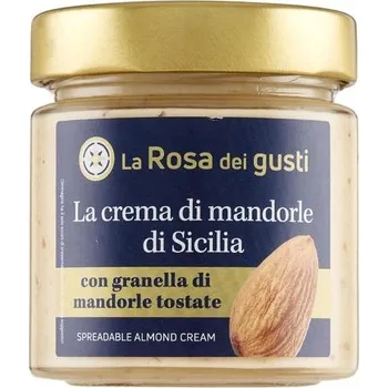 La rosa dei gusti sicilský mandlový krém 190g