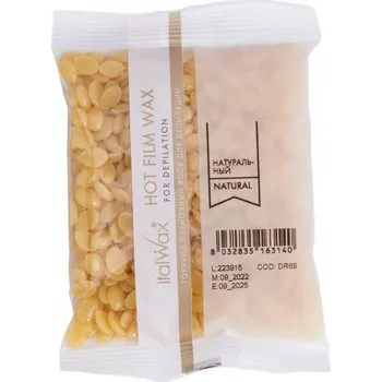 Italwax perličky vosk na depilaci Natural 100g