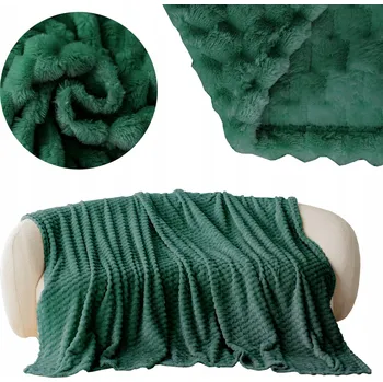 Prostěradlo Přikrývka Łóżkoholicy z mikrovlákna 200 cm x 220 cm zelená