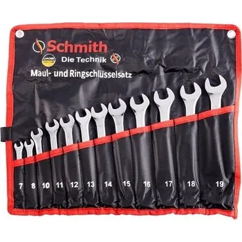 Klíč Očkoploché klíče 12 kusů Schmith SQKPO-01