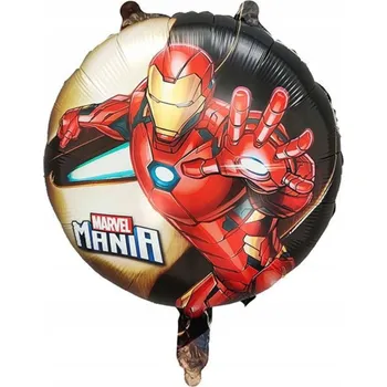 Balónek Fóliový balónek Avengers Iron Man - narozeniny, 45 cm