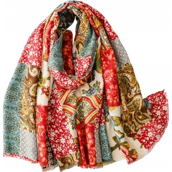 Dámské spodní prádlo Kamea šála červená 180 cm - dámská