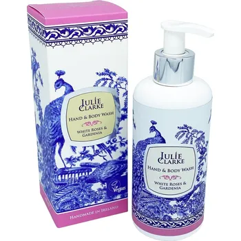 Mýdlo Julie Clarke Candlemaker Mýdlo na ruce a tělo - Bílé růže a gardénie 250ml Julie Clarke