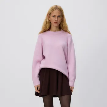 Dámská sukně Reserved - Minisukně s volánovým lemem - tmavě hnědá - YT113-89X - YT113-89X-S