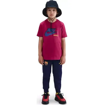 Dívčí tričko Dětské tričko Nike FC Barcelona Soccer Big HQ8362-620 L (147-158)