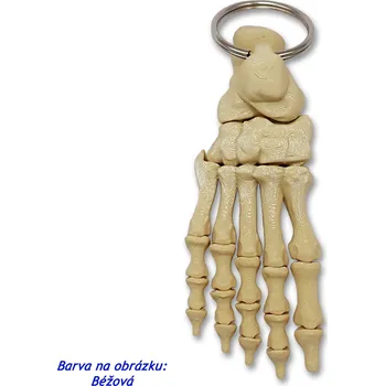 Flexi Factory Přívěsek na klíče Noha Kostlivce pravá