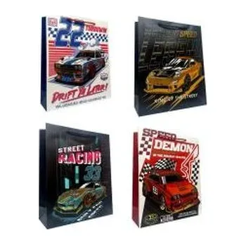 Set školních potřeb Torebka prezentowa dziecięca S matal. Racing mix