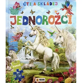 První čtění Čti a skládej Jednorožci